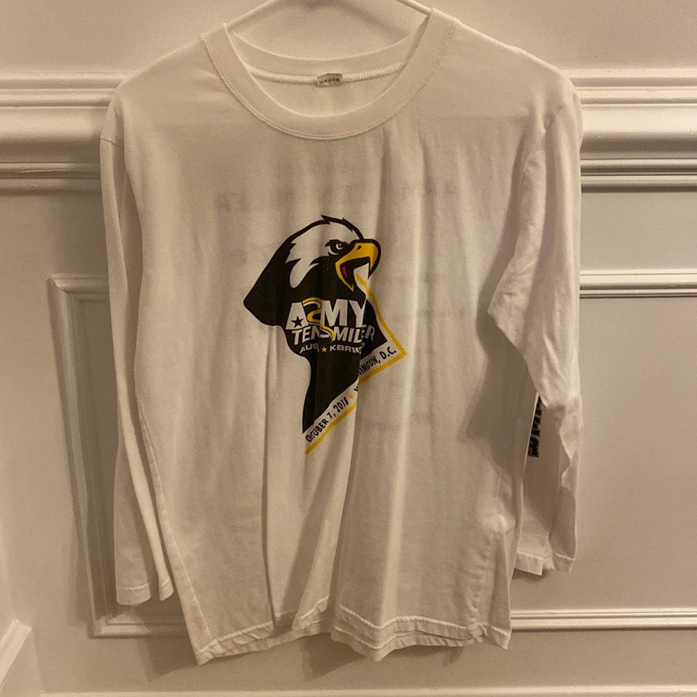 Vintage White Long Sleeve Shirt